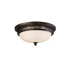 Plafonnier ELK Home Flushmounts 20101-3 180W 3 lumières rouille profonde