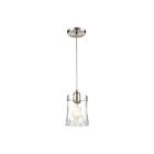 Suspendu multiple ELK Home Hand Formed Glass 21200-1 60W 1 lumière nickel satiné