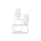 Porte bougie Cubic - lot de 2 ELK Home 2225-018-S2 transparent