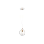 Mini suspendus ELK Home Boudreaux 24436-1 60W 1 lumière blanc mat