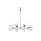 Lustre ELK Home Boudreaux 24439-8 480W 8 lumières blanc mat