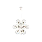 Lustre ELK Home Boudreaux 24440-12 720W 12 lumières blanc mat