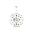 Lustre ELK Home Boudreaux 24441-18 1080W 18 lumières blanc mat