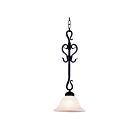 LED Mini Suspendu ELK Home Buckingham 251-BK-LED 9.5W 1 lumière noir mat