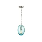 Mini suspendus ELK Home Ellipsa 30060-1 60W 1 lumière nickel satiné