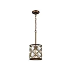 Mini suspendus ELK Home Armand 31094-1 100W 1 lumière bronze patiné