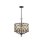 ELK Home 31096-4 Armand 240W 4-Lumières Bronze patiné Lustre