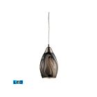 Suspendu multiple à LED ELK Home Formations Configurable 31133-1ASH-LED 9.5W 1 lumière nickel satiné