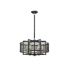 ELK Home 31238-6 Slatington 360W 6-Lumières Nickel brossé Lustre