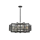 ELK Home 31239-9 Slatington 540W 9-Lumières Nickel brossé Lustre