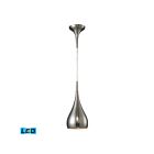 Suspendu multiple à LED ELK Home Lindsey Configurable 31341-1SN-LED 9.5W 1 lumière nickel satiné