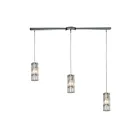 Suspendu multiple ELK Home Cynthia Configurable 31486-3L 180W 3 lumières chrome poli