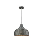 Suspendu ELK Home Pleasant Fields 31641-1 60W 1 lumière gris patiné