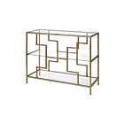 Table console Louisville ELK Home 3169-123 argent ancien