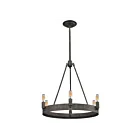 ELK Home 31820-6 Lewisburg 360W 6-Lumières Rouille maltée Lustre
