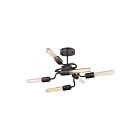Plafoneir semi encastré ELK Home Transit 31990-6 360W 6 lumières graphite argenté