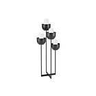 Porte bougie Tulip ELK Home 3200-232 noir mat