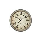 Horloge murale Chateau de Montaurtre ELK Home 3205-008 chêne gris récupéré
