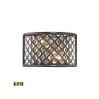 Applique Murale LED ELK Home Genevieve 32100-2-LED 9.6W 2 lumières bronze huilé