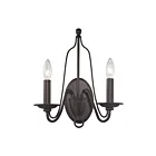 Applique murale ELK Home Monroe 32160-2 120W 2 lumières bronze huilé