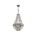 ELK Home 33193-4 Summerton 240W 4-Lumières Gris lavé Lustre
