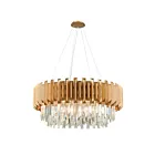 ELK Home 33216-8 Seneca Falls 480W 8-Lumières Or mat Lustre