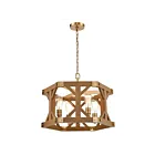 ELK Home 33323-4 Structure 240W 4-Lumières Laiton satiné Lustre