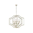 ELK Home 33447-8 Cheswick 480W 8-Lumières Argent vieilli Lustre