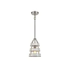 Mini suspendus ELK Home Brigantine 33555-1 1 lumière nickel satiné