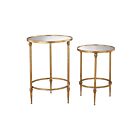 Tables d'appoint Alcazar - lot de 2 ELK Home 351-10236-S2 or antique