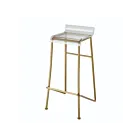 Tabouret de bar Hyperion ELK Home 351-10263 or vieilli
