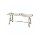 Banc SetaSpell ELK Home 351-10726 blanc vieilli