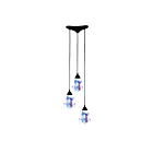 Suspendu multiple ELK Home Classico Configurable 406-3MT 225W 3 lumières rouille foncée