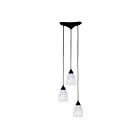 Suspendu multiple ELK Home Classico Configurable 406-3SW 225W 3 lumières rouille foncée