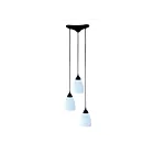 Suspendu multiple ELK Home Classico Configurable 406-3WH 225W 3 lumières rouille foncée