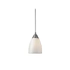 Suspendu ELK Home Arco Baleno Configurable 416-1WS 60W 1 lumière nickel satiné