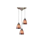Suspendu ELK Home Arco Baleno Configurable 416-3C 180W 3 lumières nickel satiné