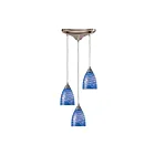 Suspendu ELK Home Arco Baleno Configurable 416-3S 180W 3 lumières nickel satiné