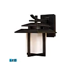 Applique murale d'extérieur LED ELK Home Kanso 42170-1-LED 9.5W 1 lumière noisette bronze
