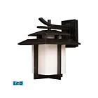 Applique murale d'extérieur LED ELK Home Kanso 42171-1-LED 9.5W 1 lumière noisette bronze
