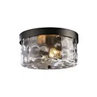 Plafonnier encastré extérieure ELK Home Grand Aisle 42253-2 120W 2 lumières noisette bronze