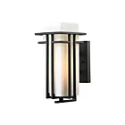 Applique murale extérieur ELK Home Croftwell 45085-1 100W 1 lumière noir mat texturé