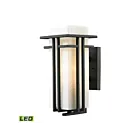 Applique murale d'extérieur LED ELK Home Croftwell 45086-1-LED 9.5W 1 lumière noir mat texturé