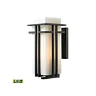 Applique murale d'extérieur LED ELK Home Croftwell 45087-1-LED 9.5W 1 lumière noir mat texturé