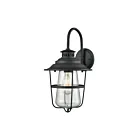 Applique murale extérieur ELK Home San Mateo 45120-1 100W 1 lumière noir mat texturé
