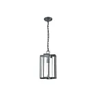 Suspendu d'extérieur ELK Home Bianca 45167-1 100W 1 lumière zinc vieilli