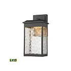 Applique murale d'extérieur LED ELK Home Newcastle 45200-LED 6W 1 lumière noir mat texturé