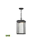 Suspendu d'extérieur LED ELK Home Newcastle 45203-LED 6W 1 lumière noir mat texturé