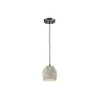 Mini suspendus ELK Home Urban Form 45330-1 60W 1 lumière nickel noir