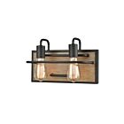 Lumière vanité ELK Home Copley 45484-2 120W 2 lumières noir mat